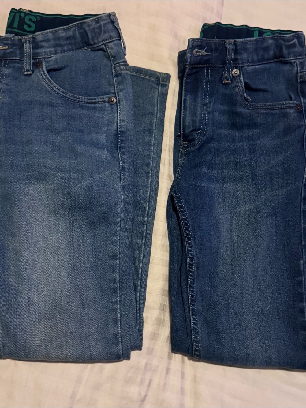 Levi's 511 Kids Blue Denim Jeans Pair
